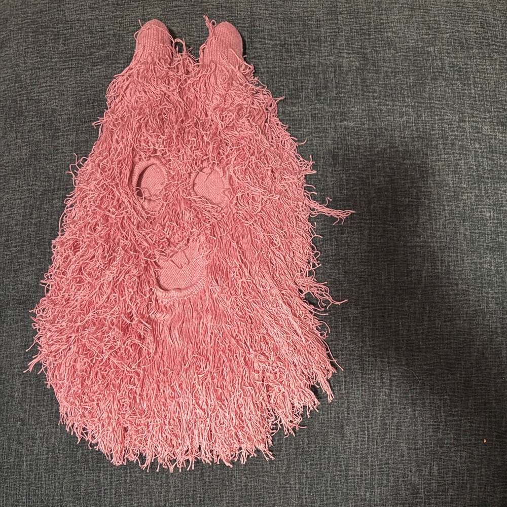 Pink balaclava